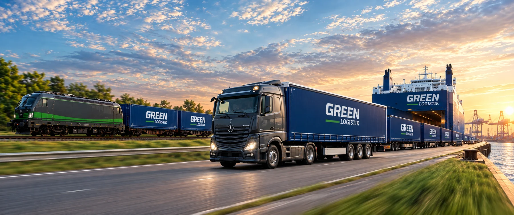 GREEN LOGISTIK – Straße, Bahn und Seeverkehr